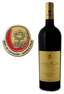 2017 Stone Cabernet with Double Gold Award from ACWC
