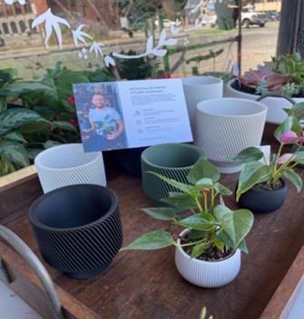 Plant.Create.Grow with Sahara Garden Art - Earthday Container Planter
