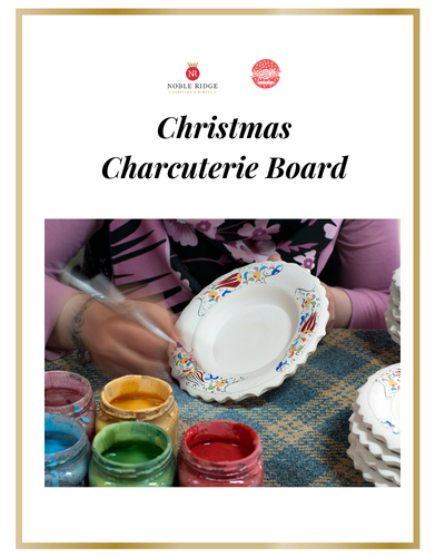 Holiday Cheer - Board and Brushstrokes Christmas Charcuterie Class